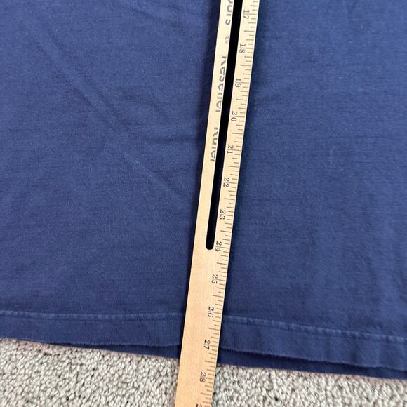 Nautica Shirt Mens Extra Large Blue White Sailing Pennant 1983 Flag Casual - Picture 6 of 8